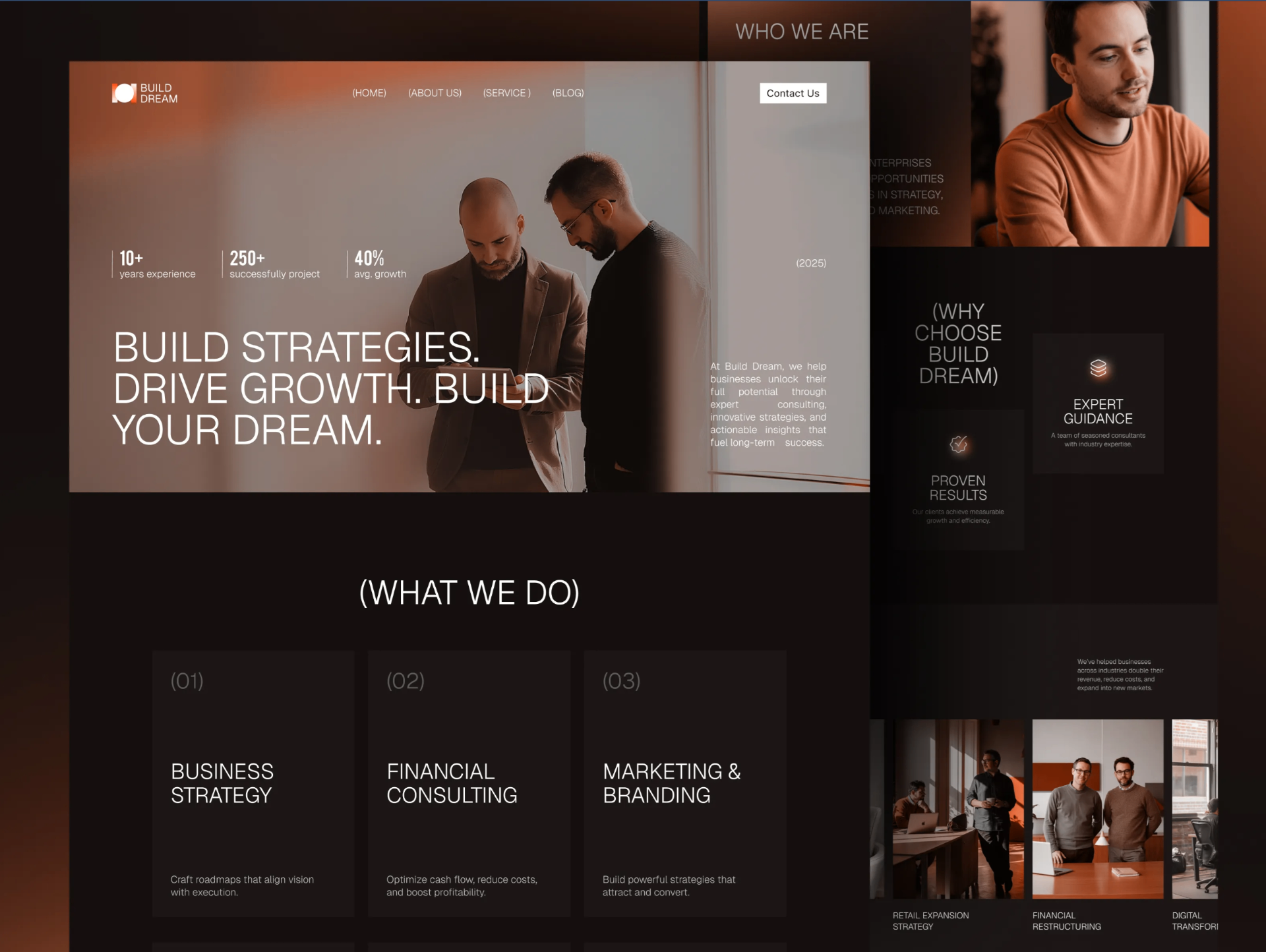 Professional Services concept design